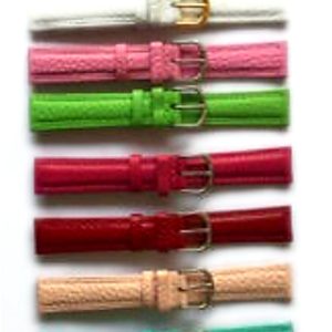 Correa de Reloj de Cuero Genuino de Colores — Line3