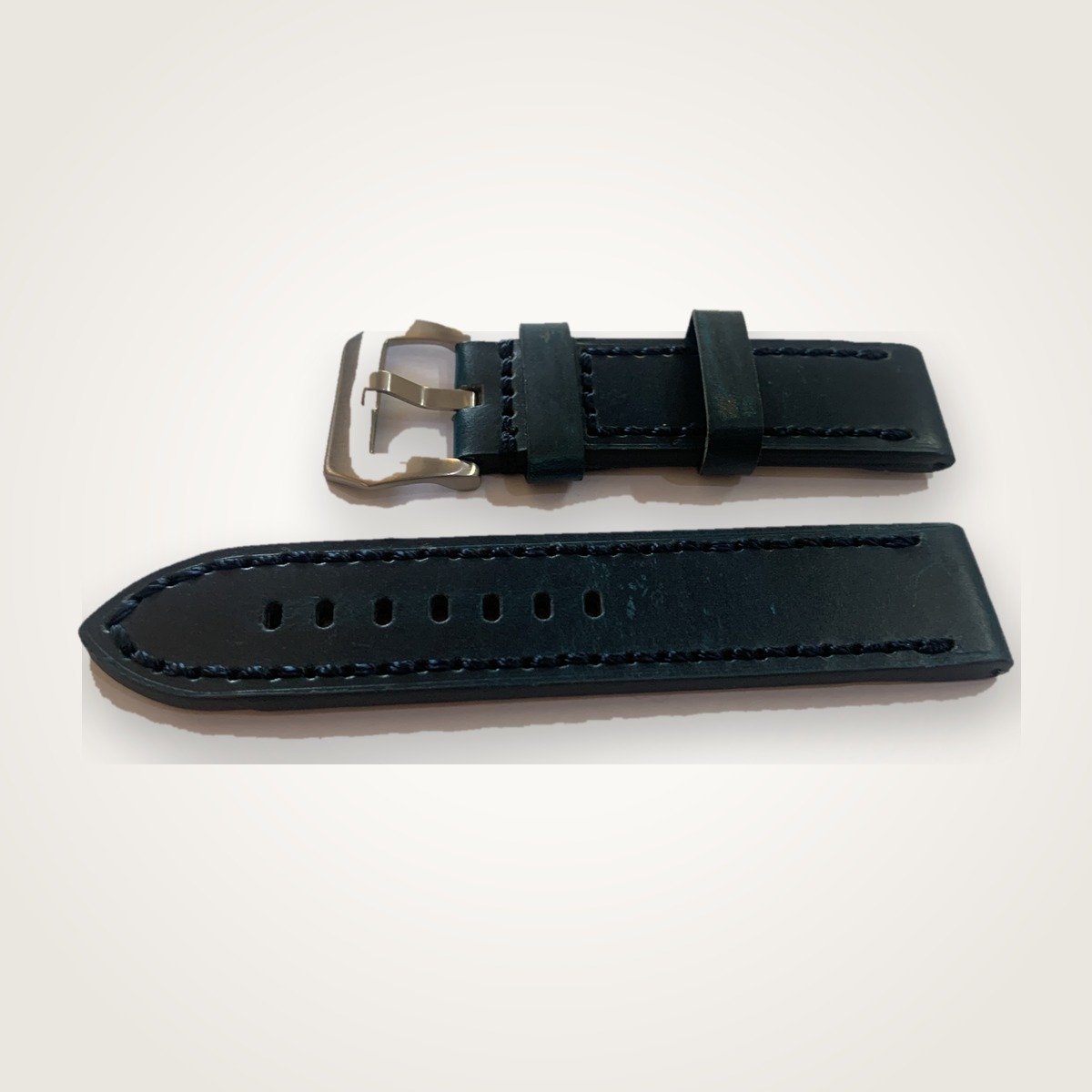 Correa de Reloj de Cuero Genuino — Line3 - Imagen 3