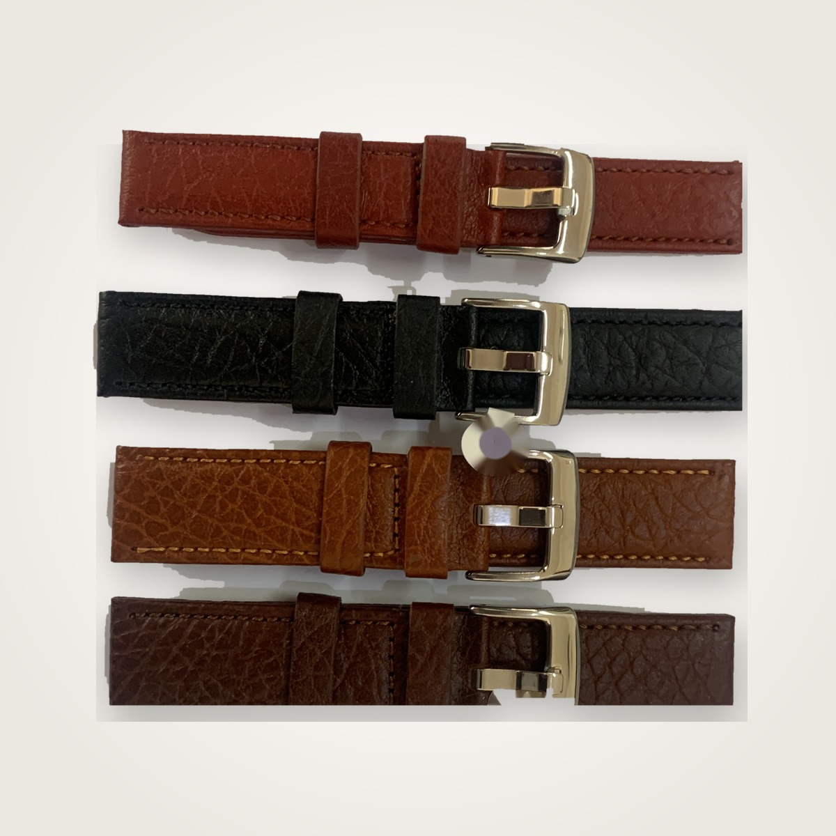 Correa de Reloj de Cuero Genuino — Line3