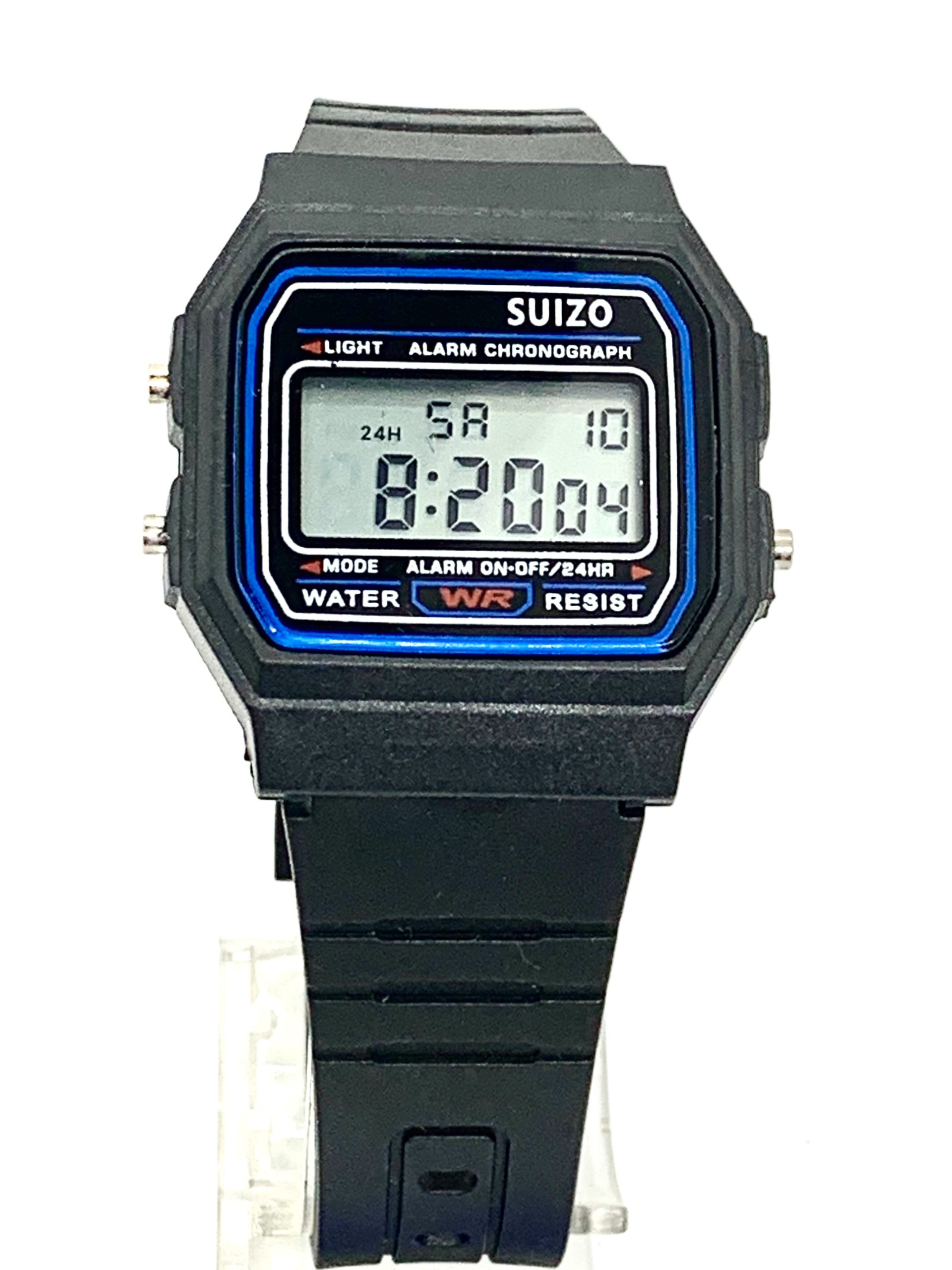 Reloj Digital SUIZO – Estilo Retro Clásico