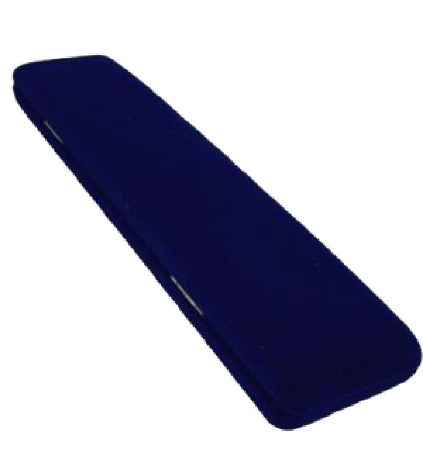 Estuche de Terciopelo Brazalete Azul — Line3