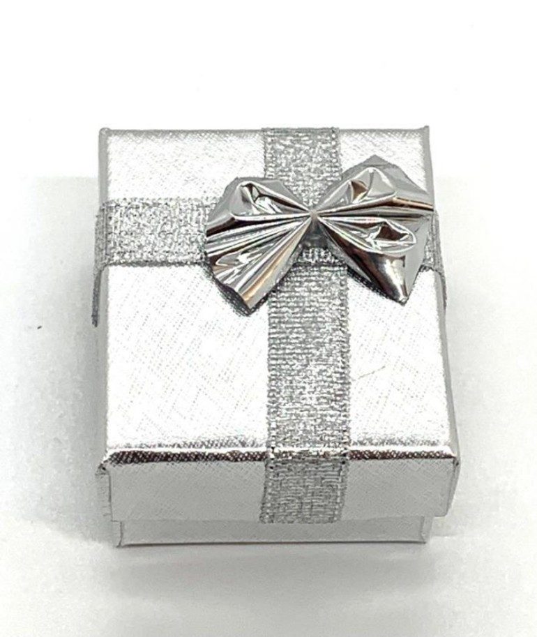 Estuche de Cartón Aro Plata — Line3